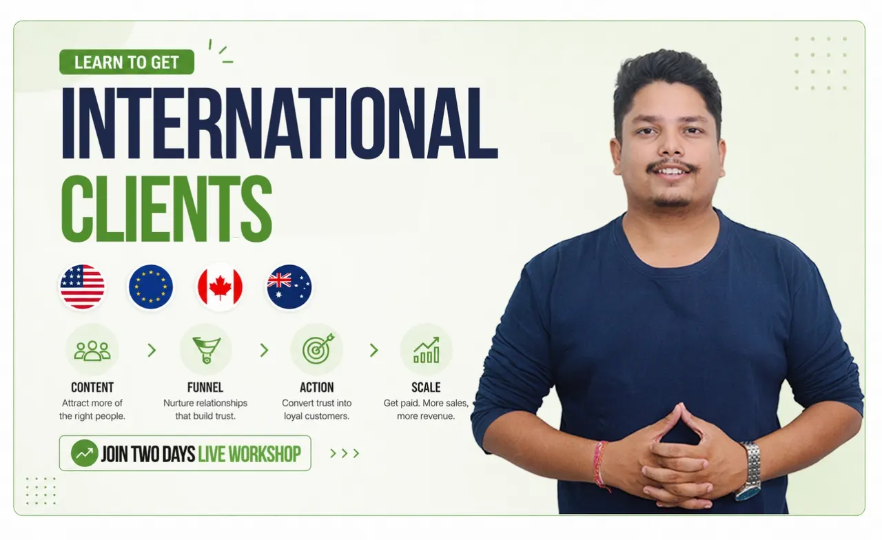 Learn to get international clients — Devvrat Singh with student testimonials